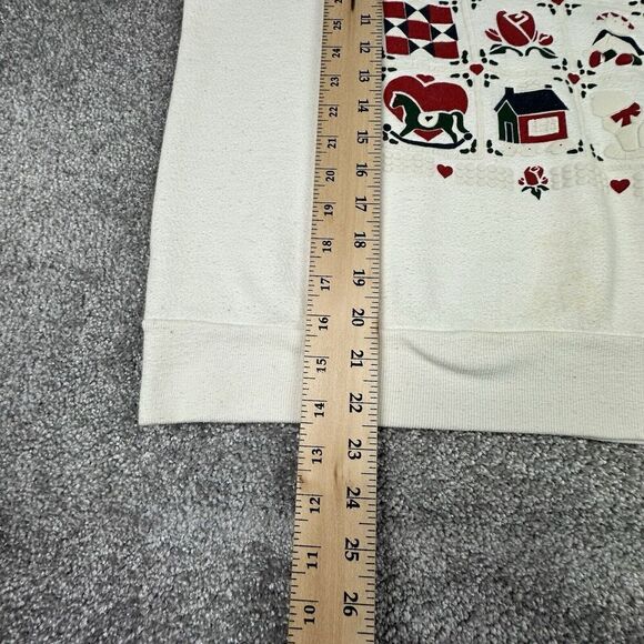 Gopher Sport Turtleneck Sweatshirt Womens Medium Petite Granny 90's Winter VTG - Picture 3 of 8